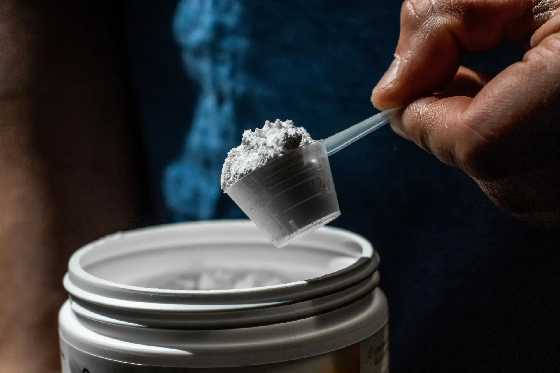 A scoop of creatine.